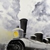Ni la Niebla Ni la Nieve lo paran, 102 x 72 cm